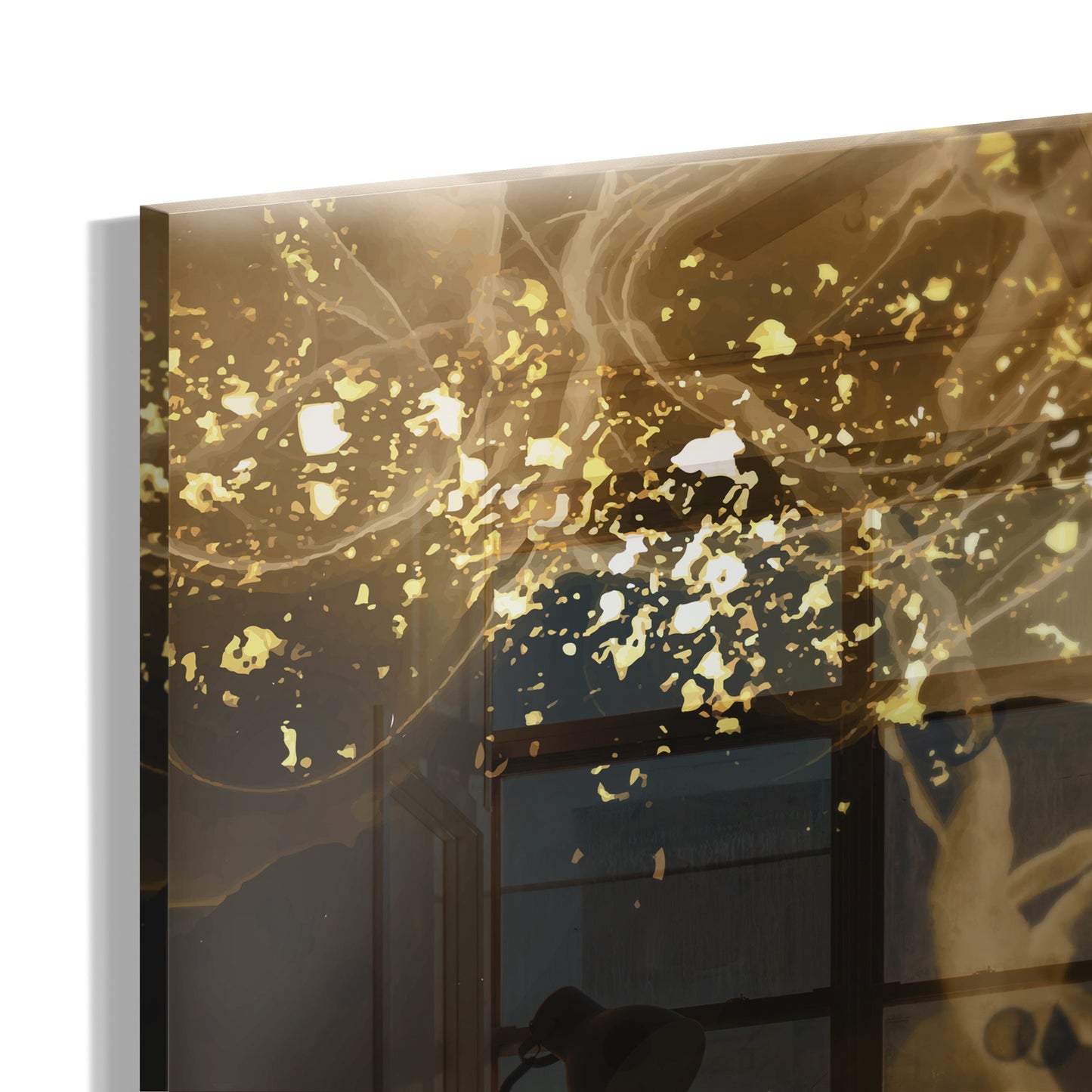 Abstract “Nocturne Gold” I