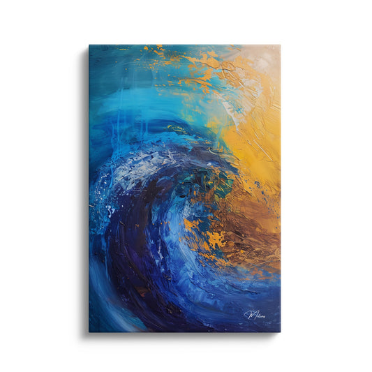 Abstract “Golden Wave”