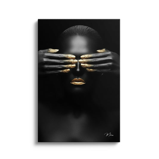 Black and Gold “Luminous Essence” I