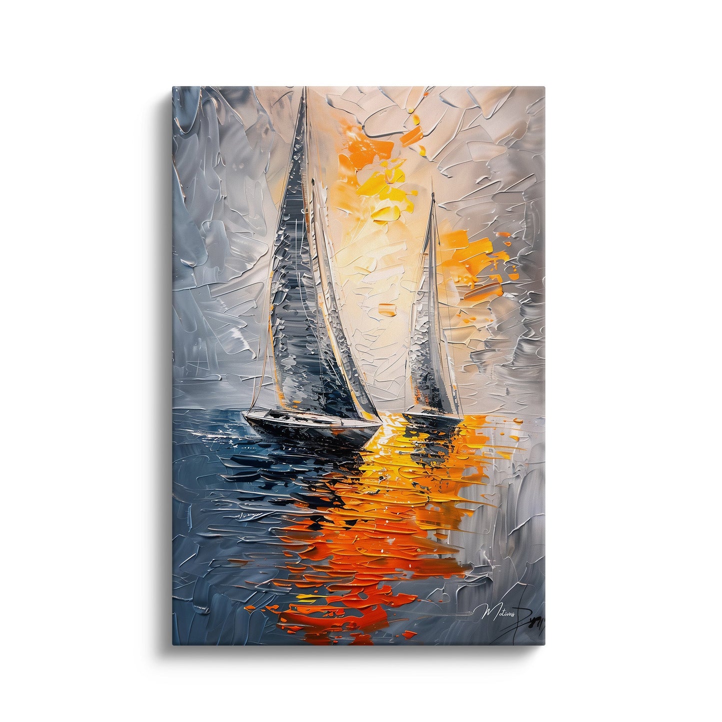 Abstract “Sailing Trip” I