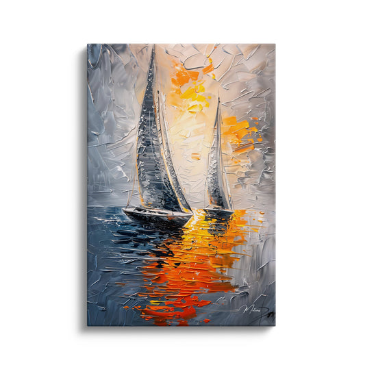 Abstract “Sailing Trip” I