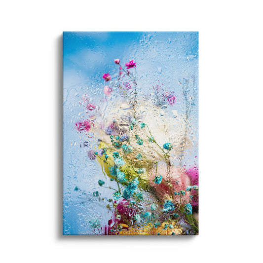 Abstract “Wet Blossoms” I