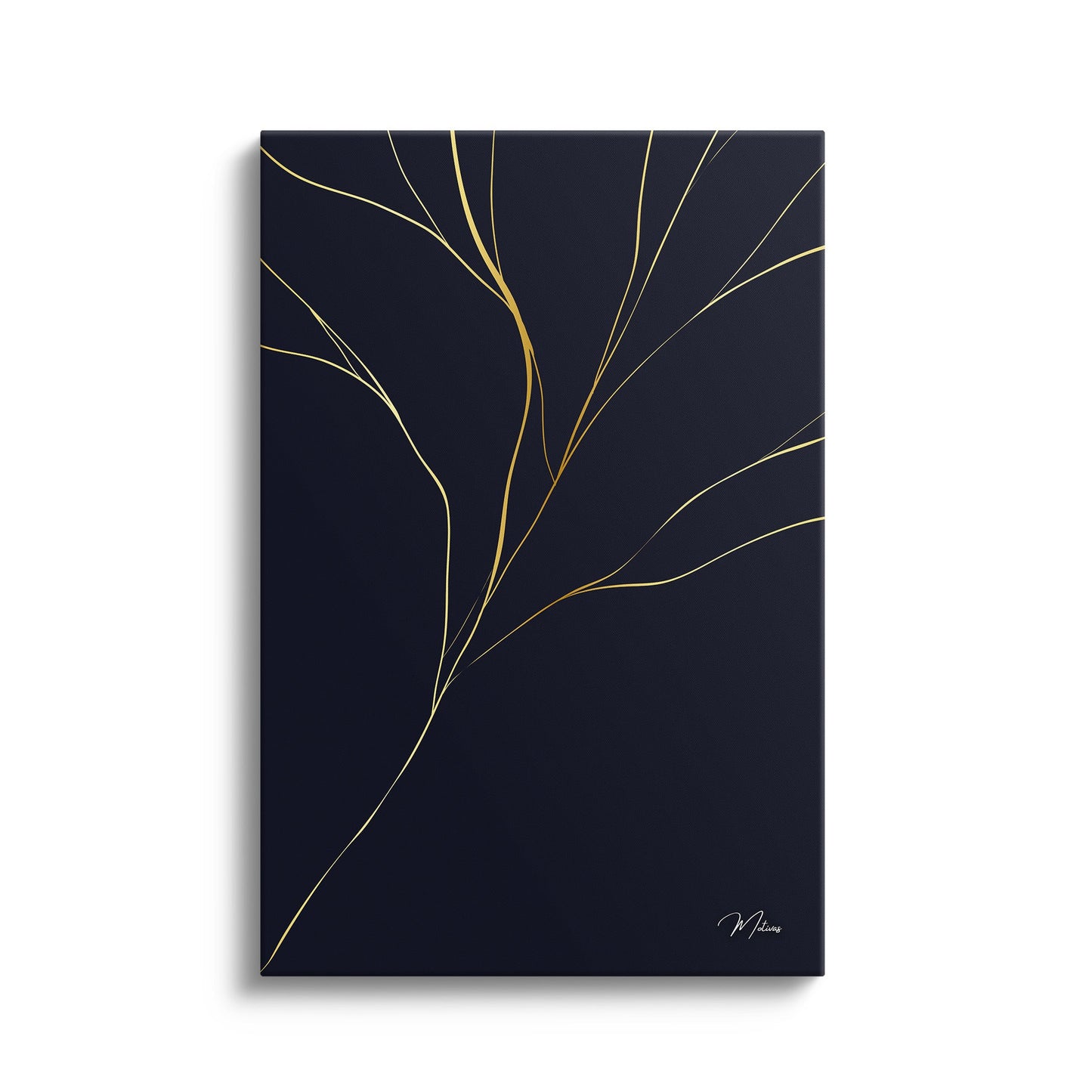 Abstract “Golden Elegance” III