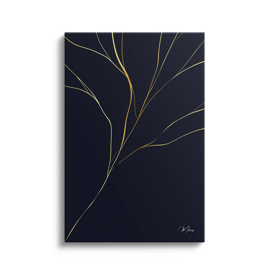 Abstract “Golden Elegance” III