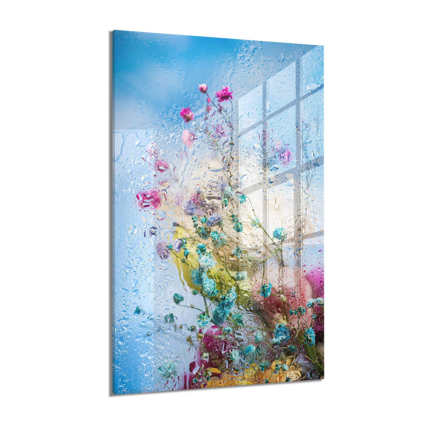 Abstract “Wet Blossoms” I