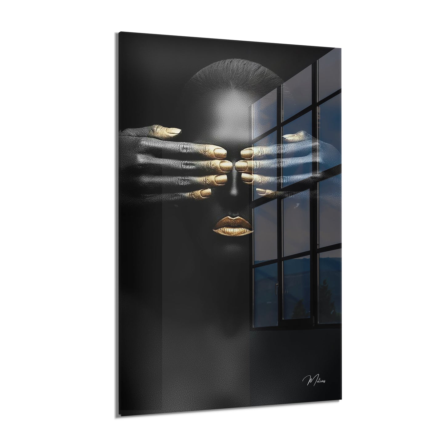 Black and Gold “Luminous Essence” I