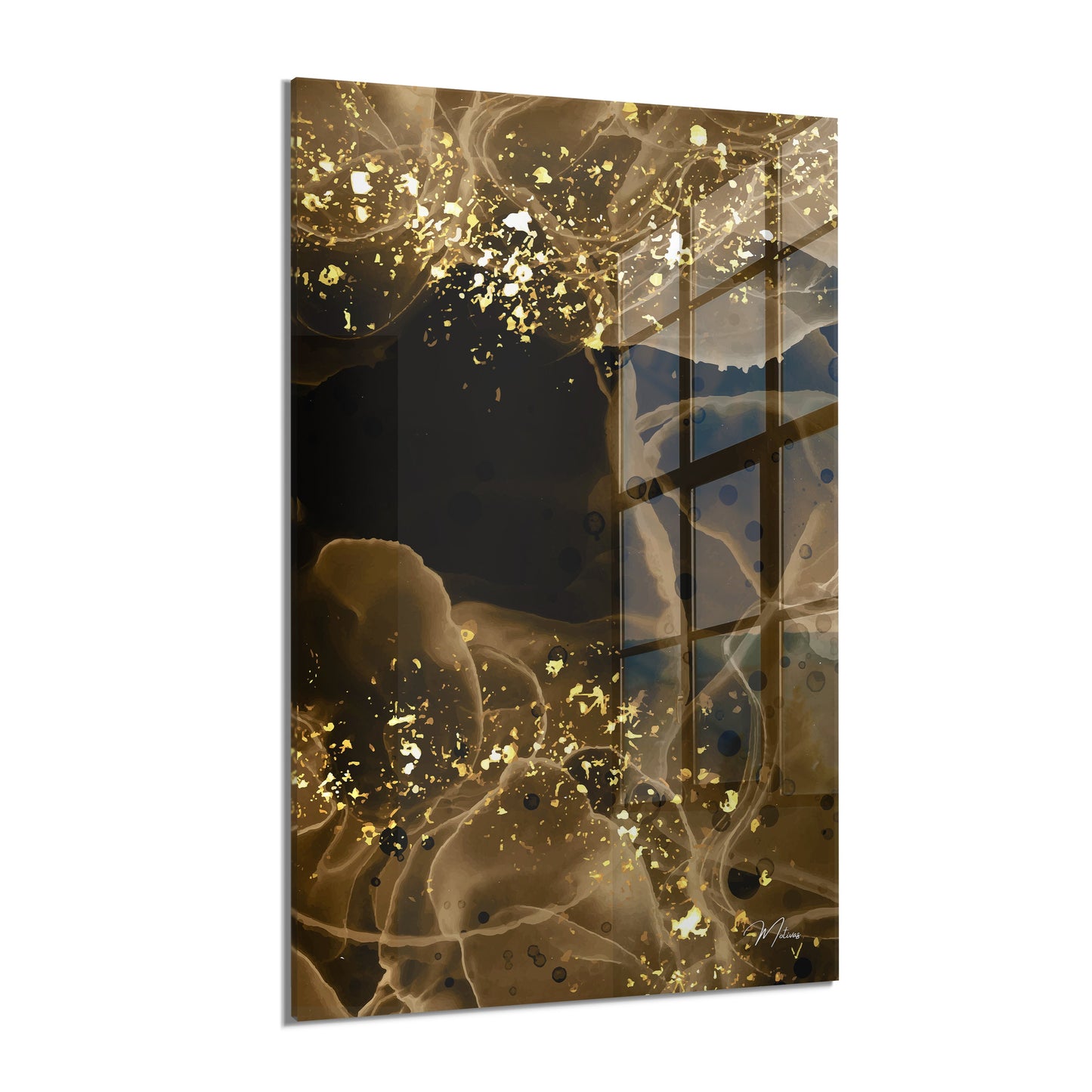 Abstract “Nocturne Gold” I