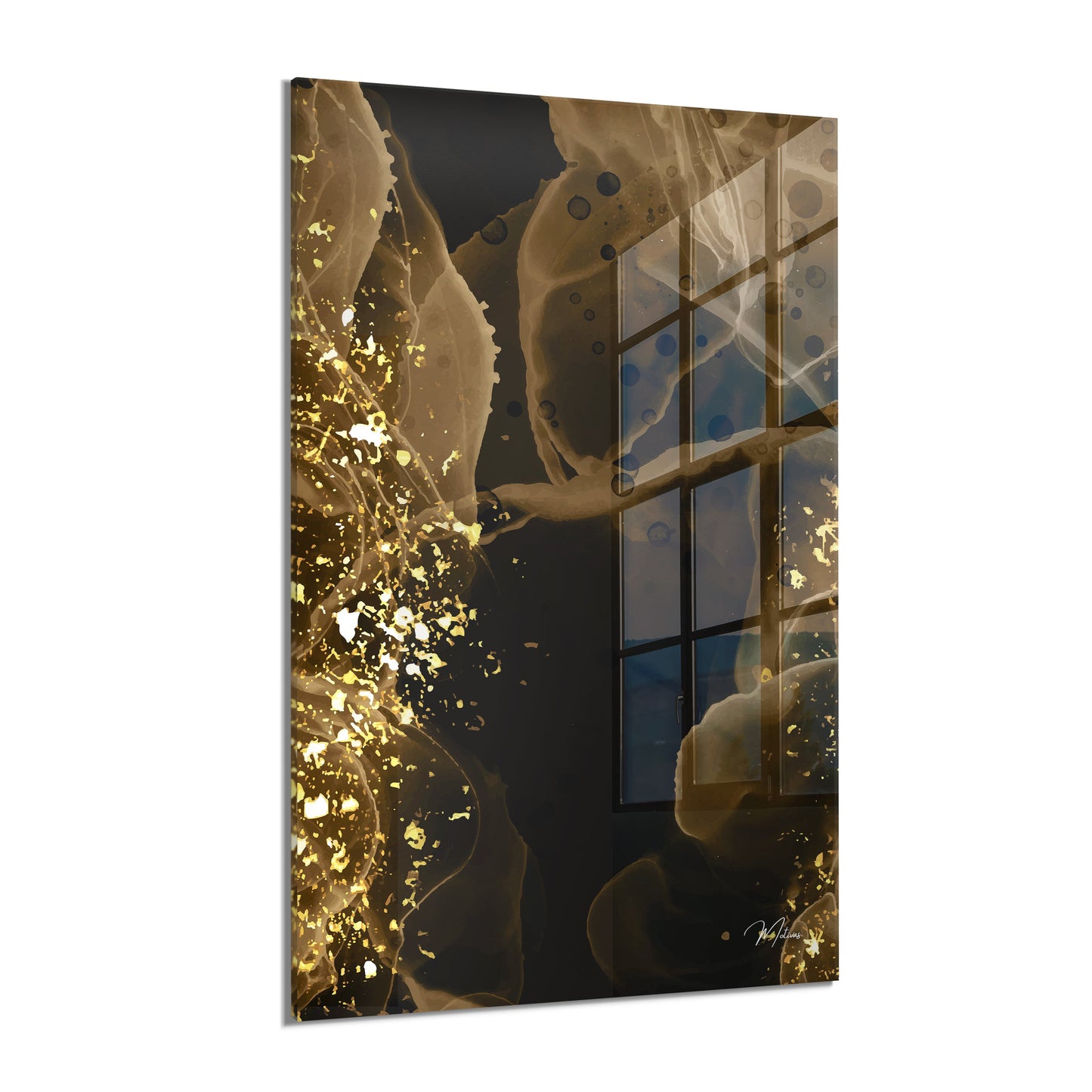 Abstract “Nocturne Gold” II