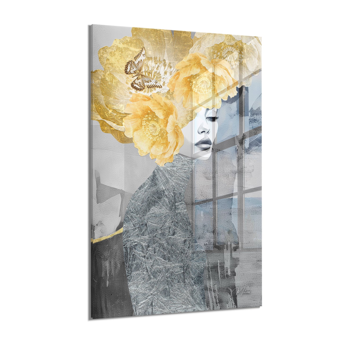Abstract “Floral Mystery” I
