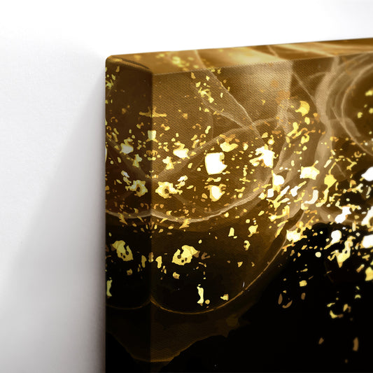 Abstract “Nocturne Gold” I