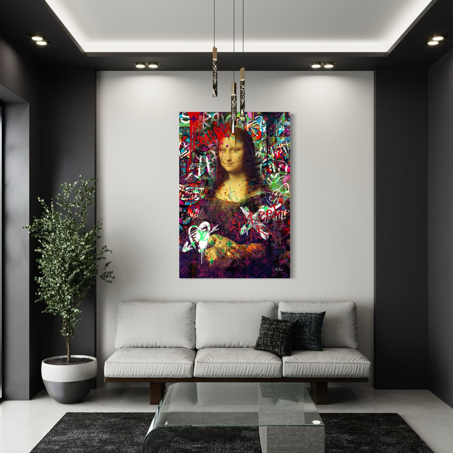Graffiti Mona Lisa