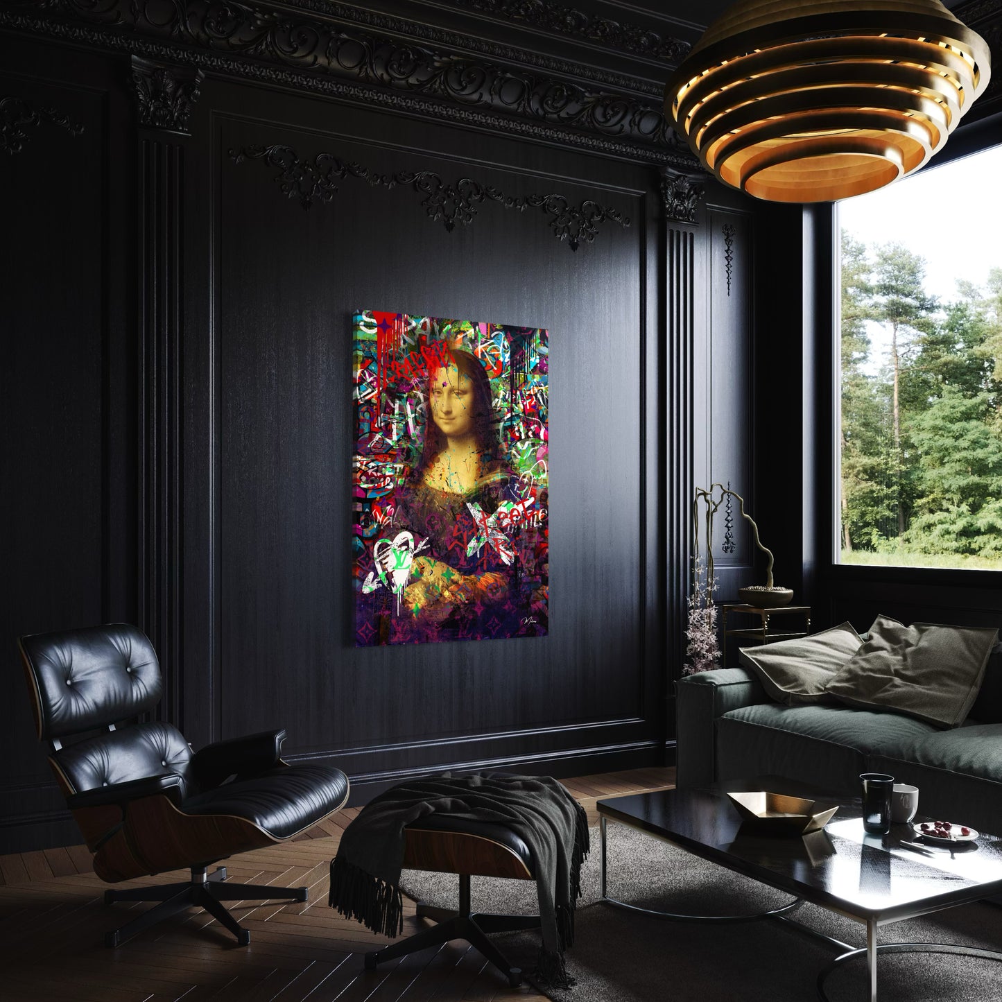 Graffiti Mona Lisa