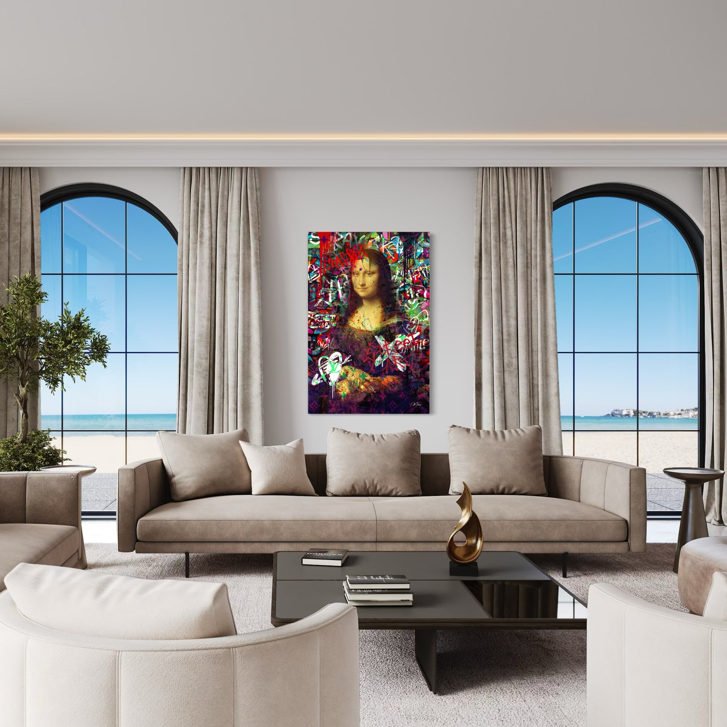 Graffiti Mona Lisa