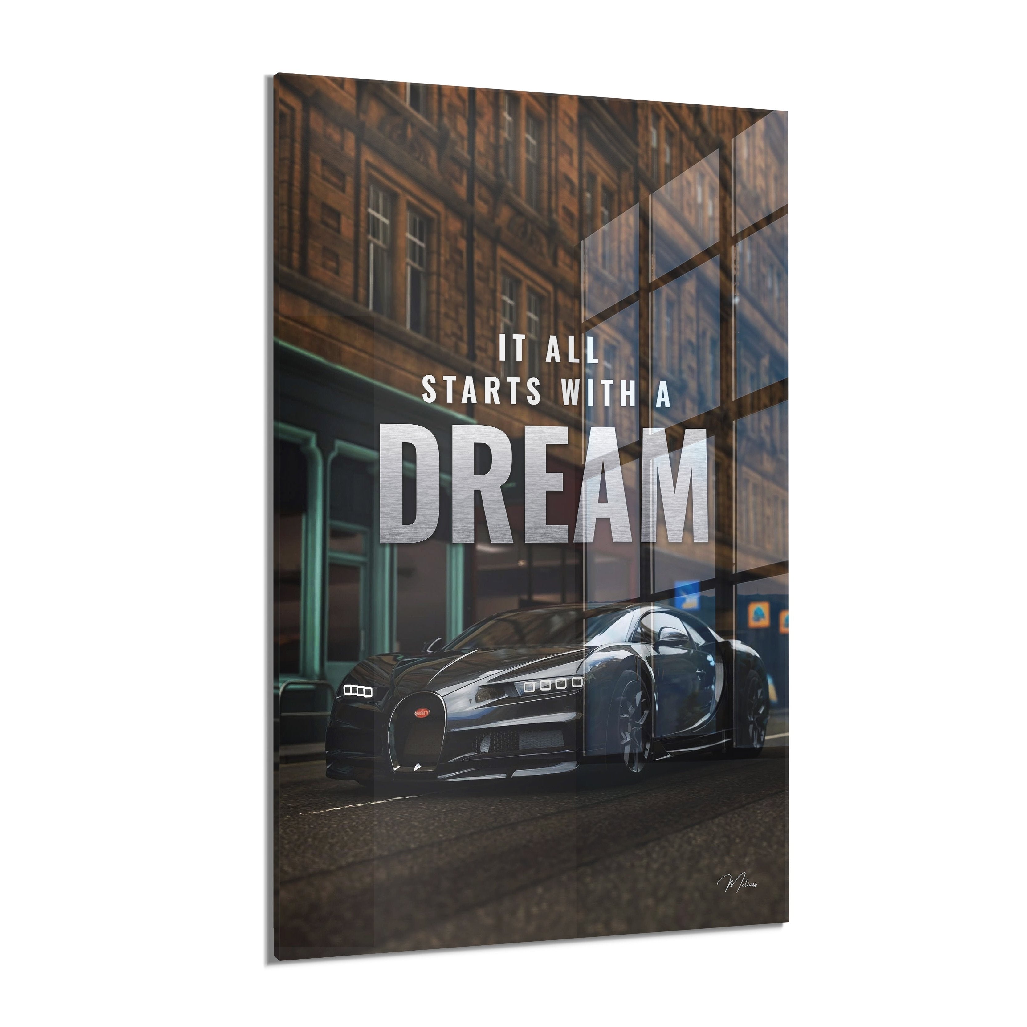 IT ALL STARTS WITH A DREAM - BLUEGATTI