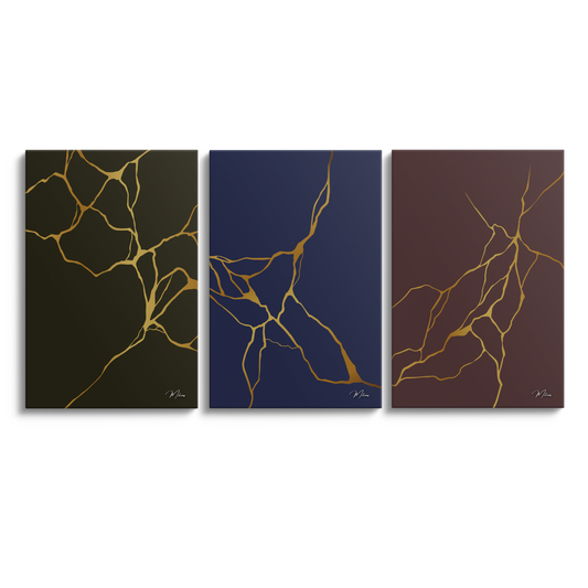 Abstract “Cosmic Veins” Bundle