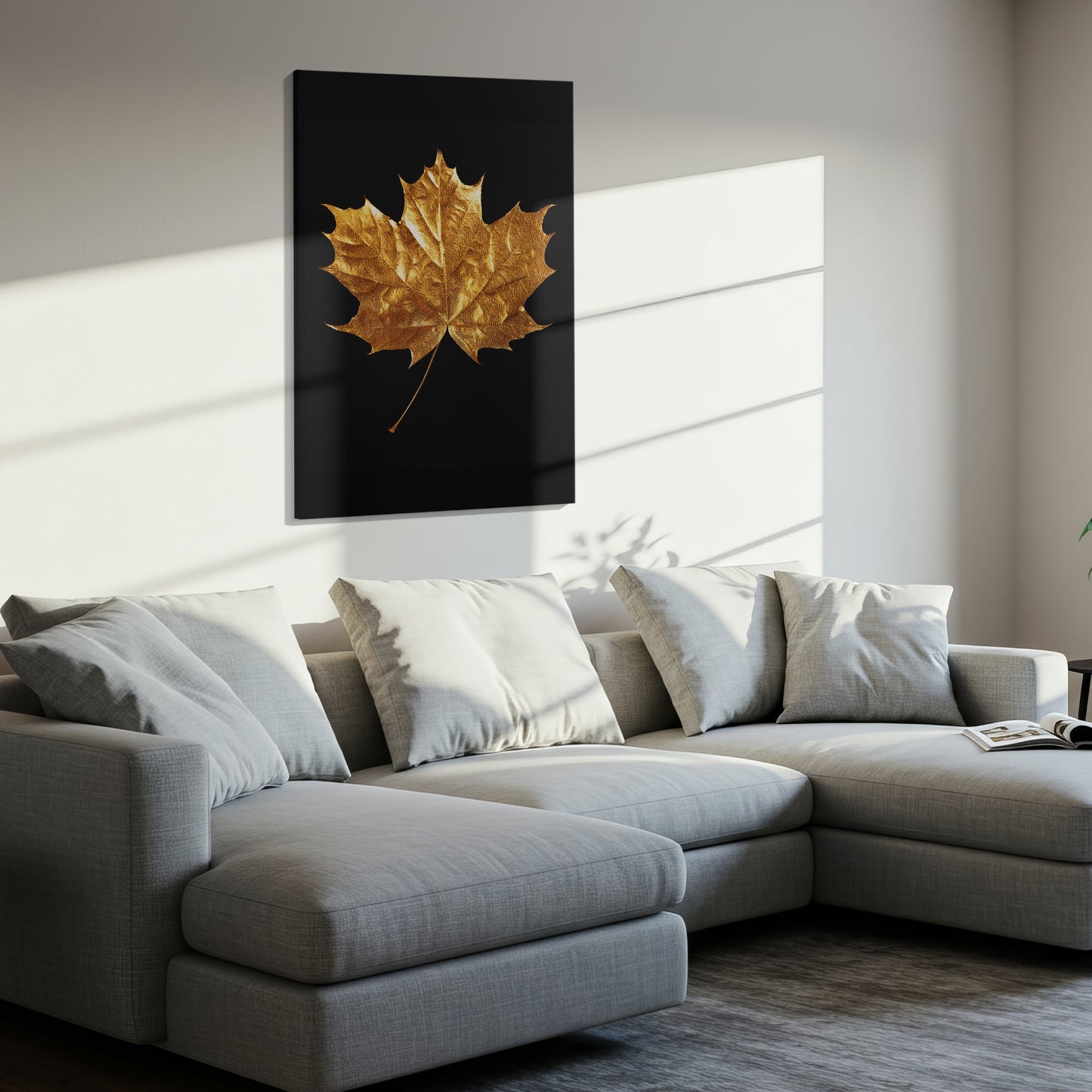 Golden Autumn Leaf