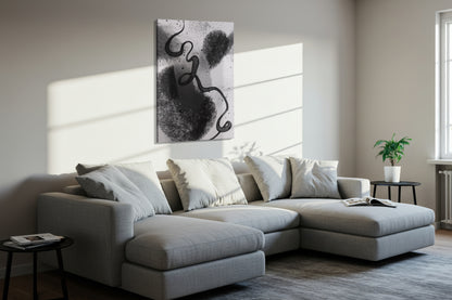 Grey, Black & White I