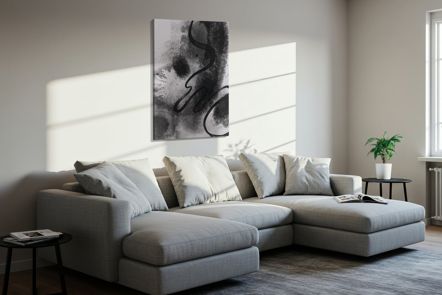 Grey, Black & White II