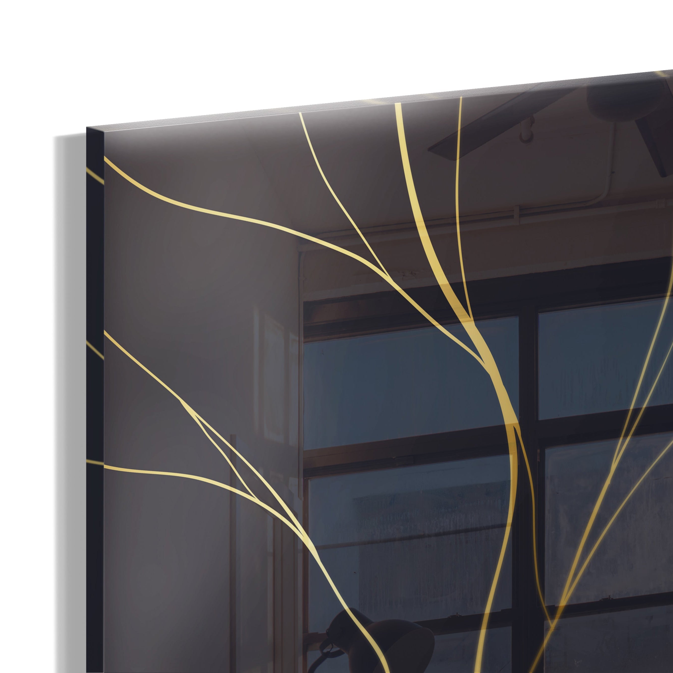 Abstract “Golden Elegance” III