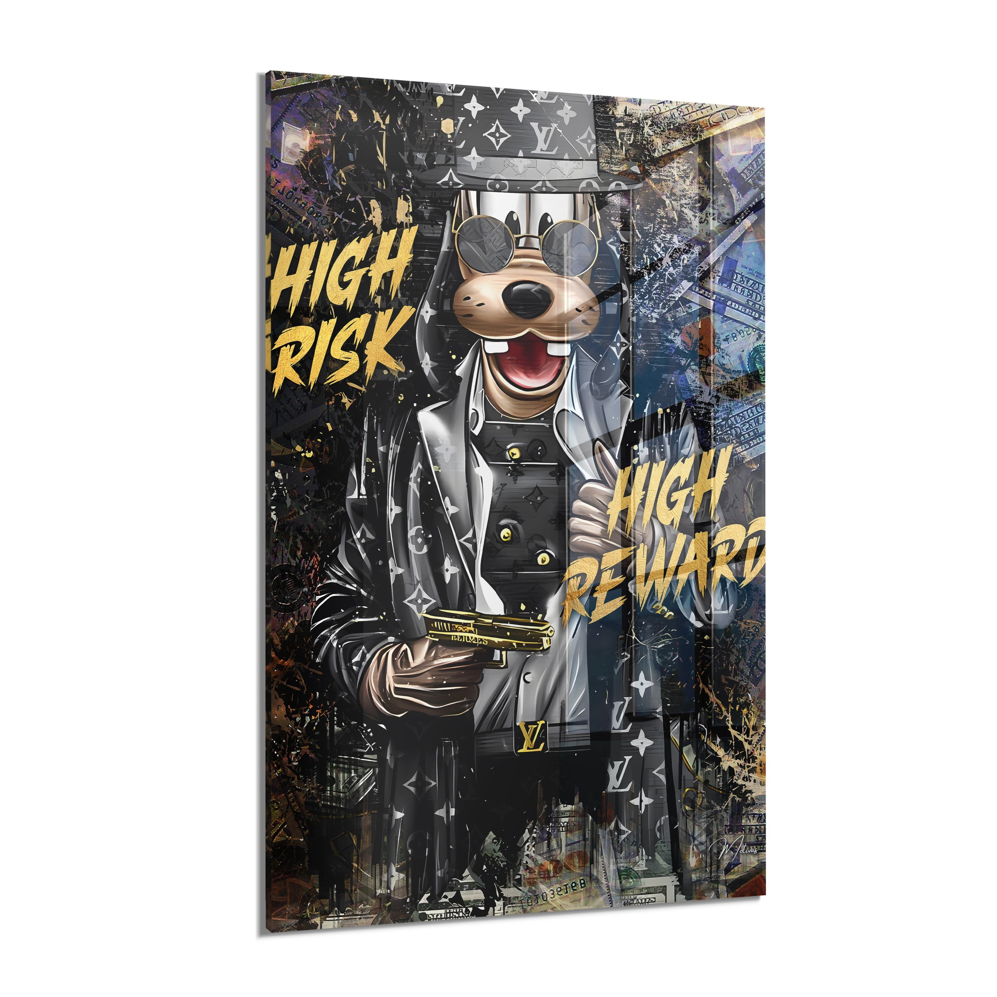 HIGH RISK HIGH REWARD DOG