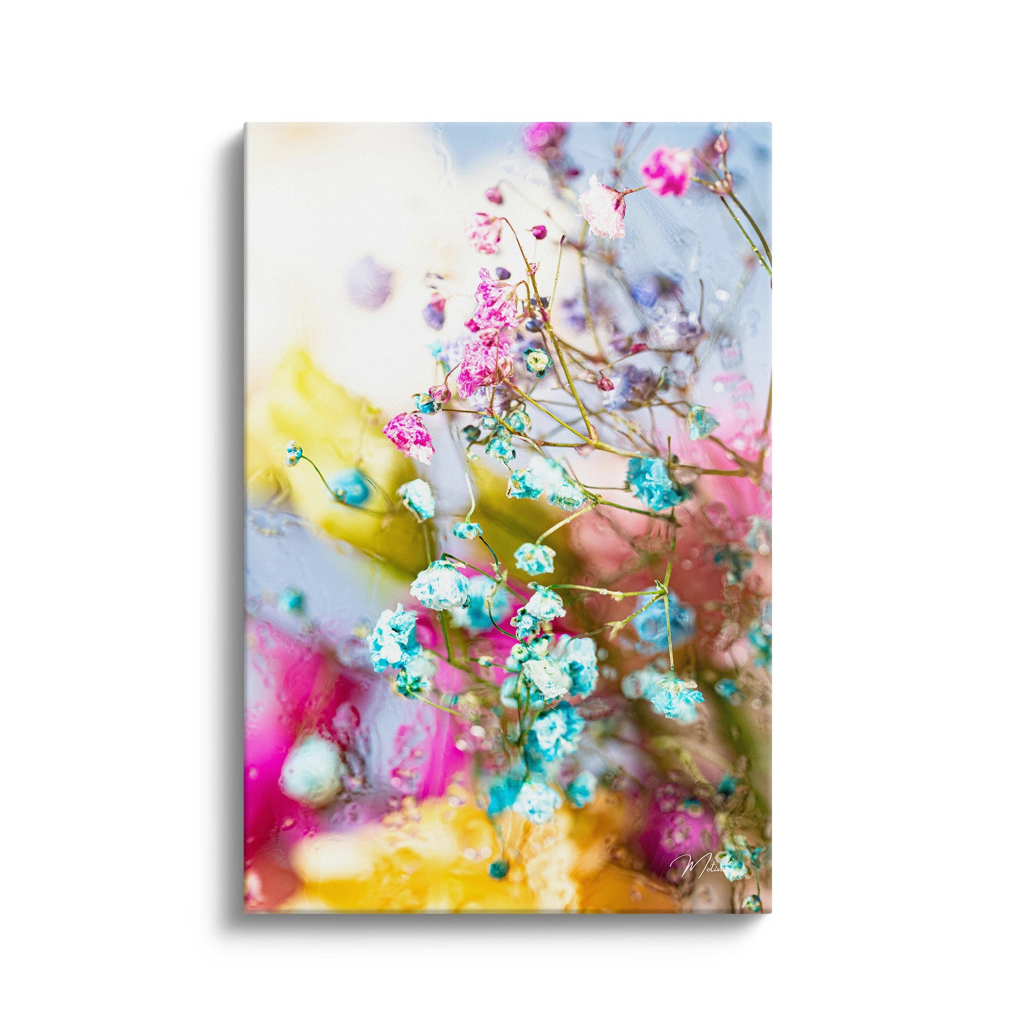 Abstract “Wet Blossoms” II