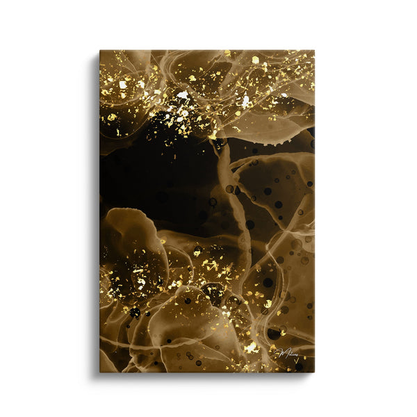 Abstract “Nocturne Gold” I
