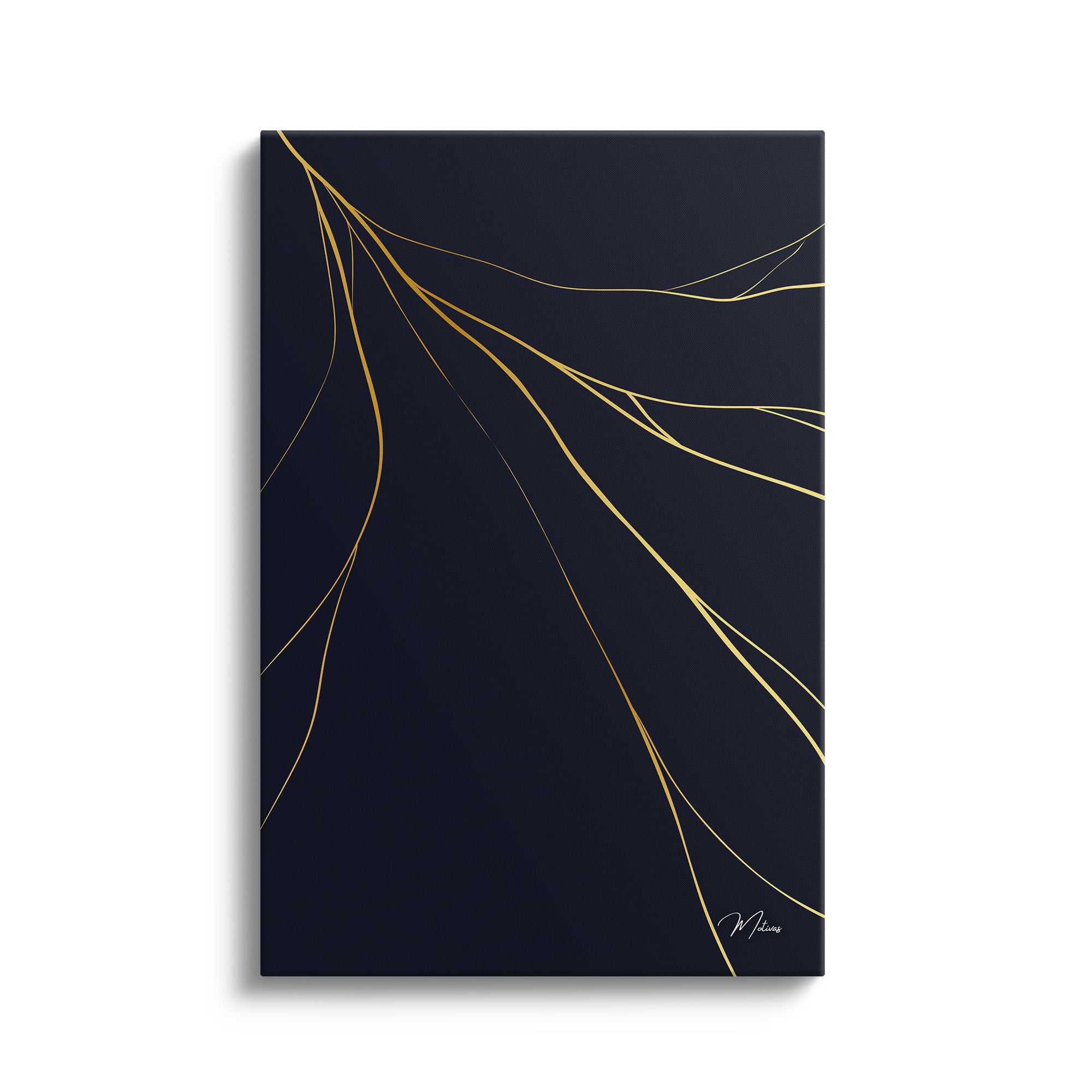 Abstract “Golden Elegance” II
