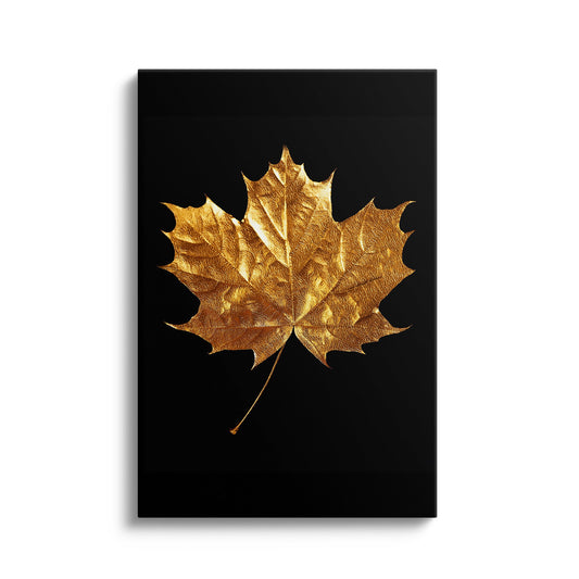 Golden Autumn Leaf