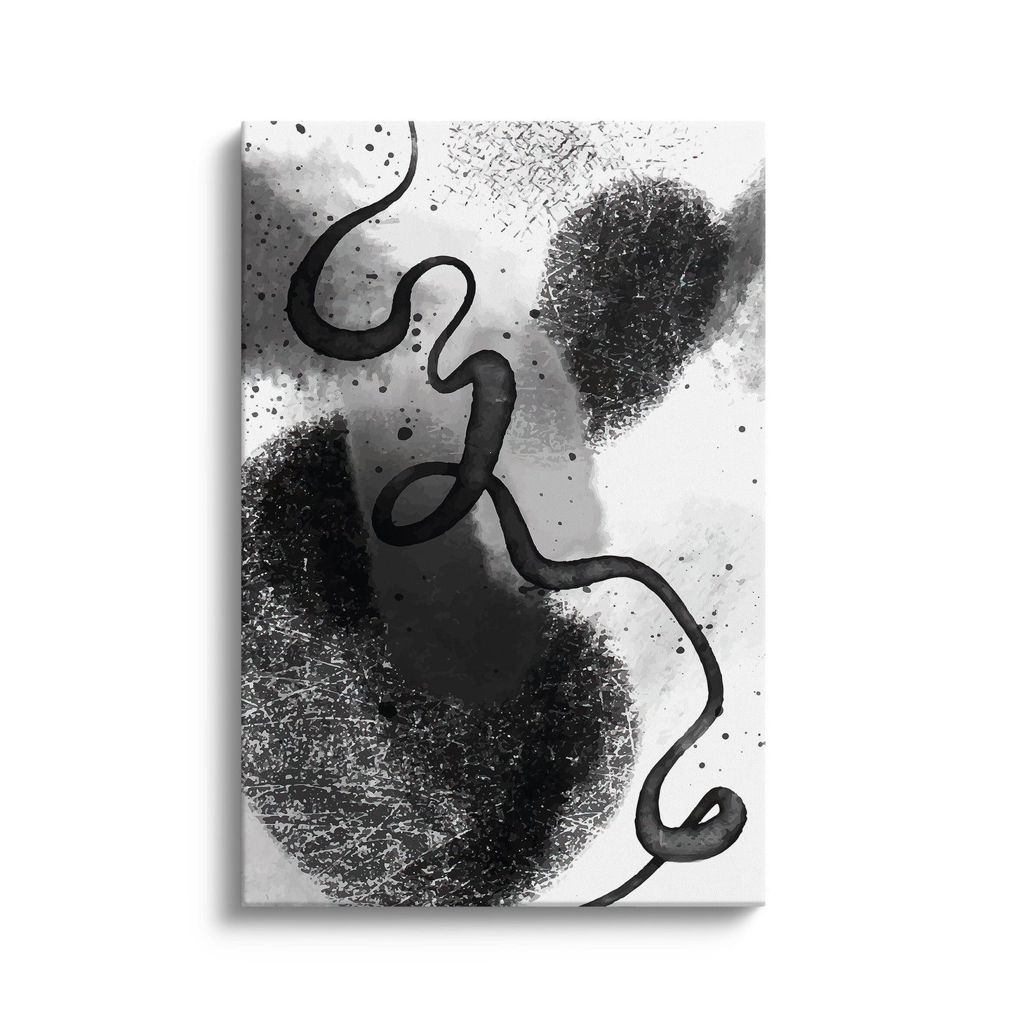 Grey, Black & White I