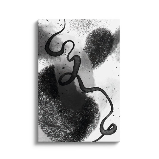 Grey, Black & White I