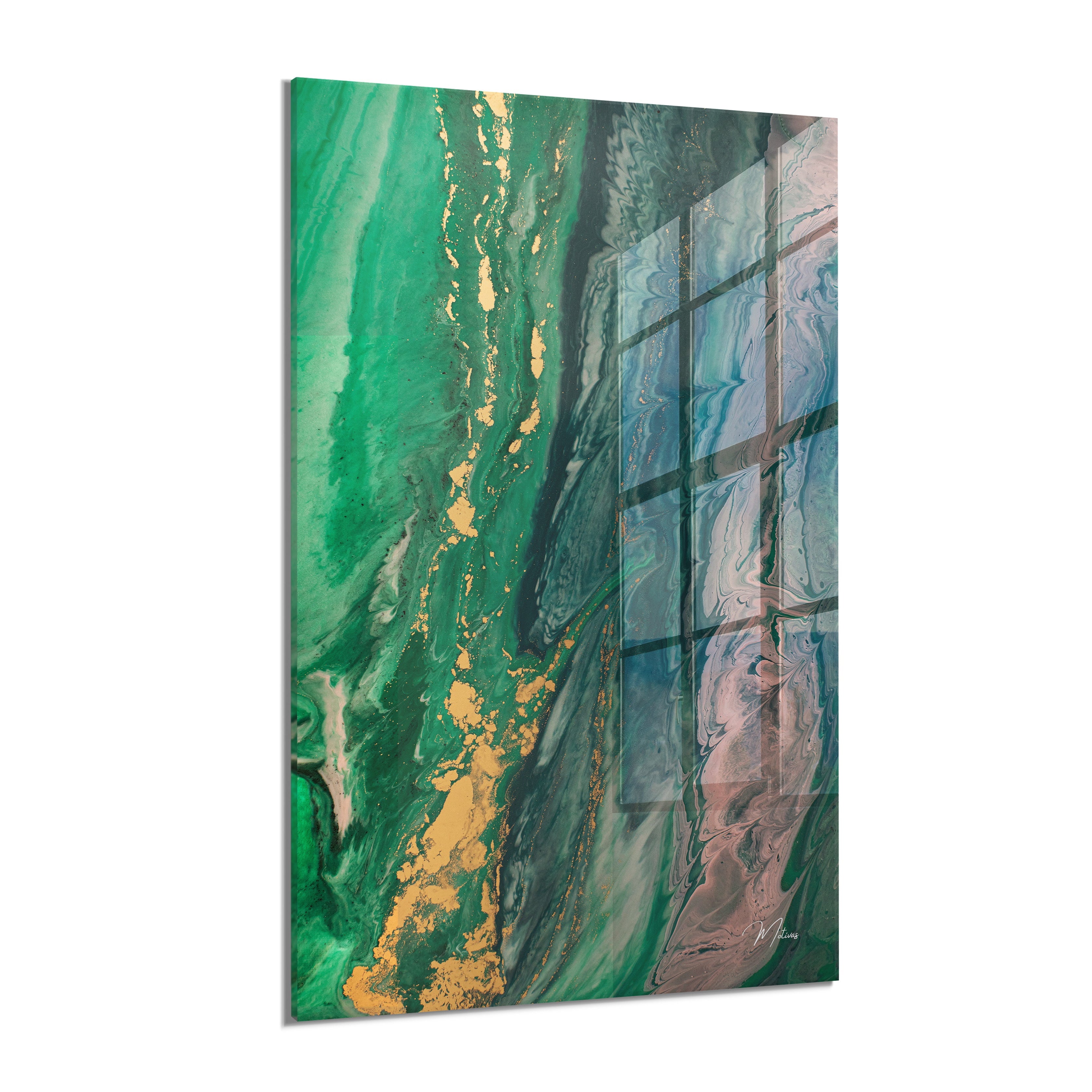 Abstract “Emerald Flow”