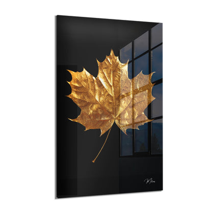 Golden Autumn Leaf