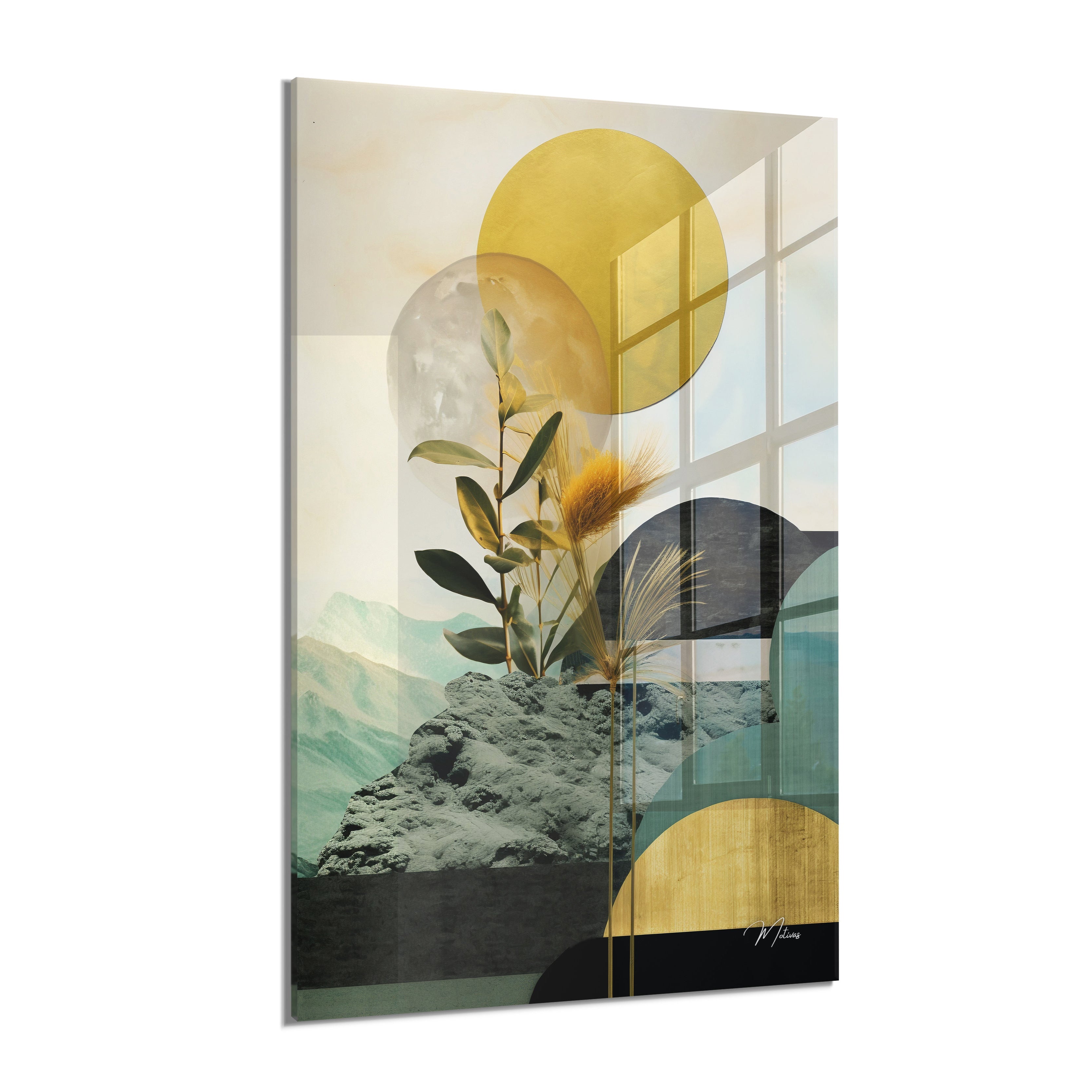 Abstract “Sun & Earth”