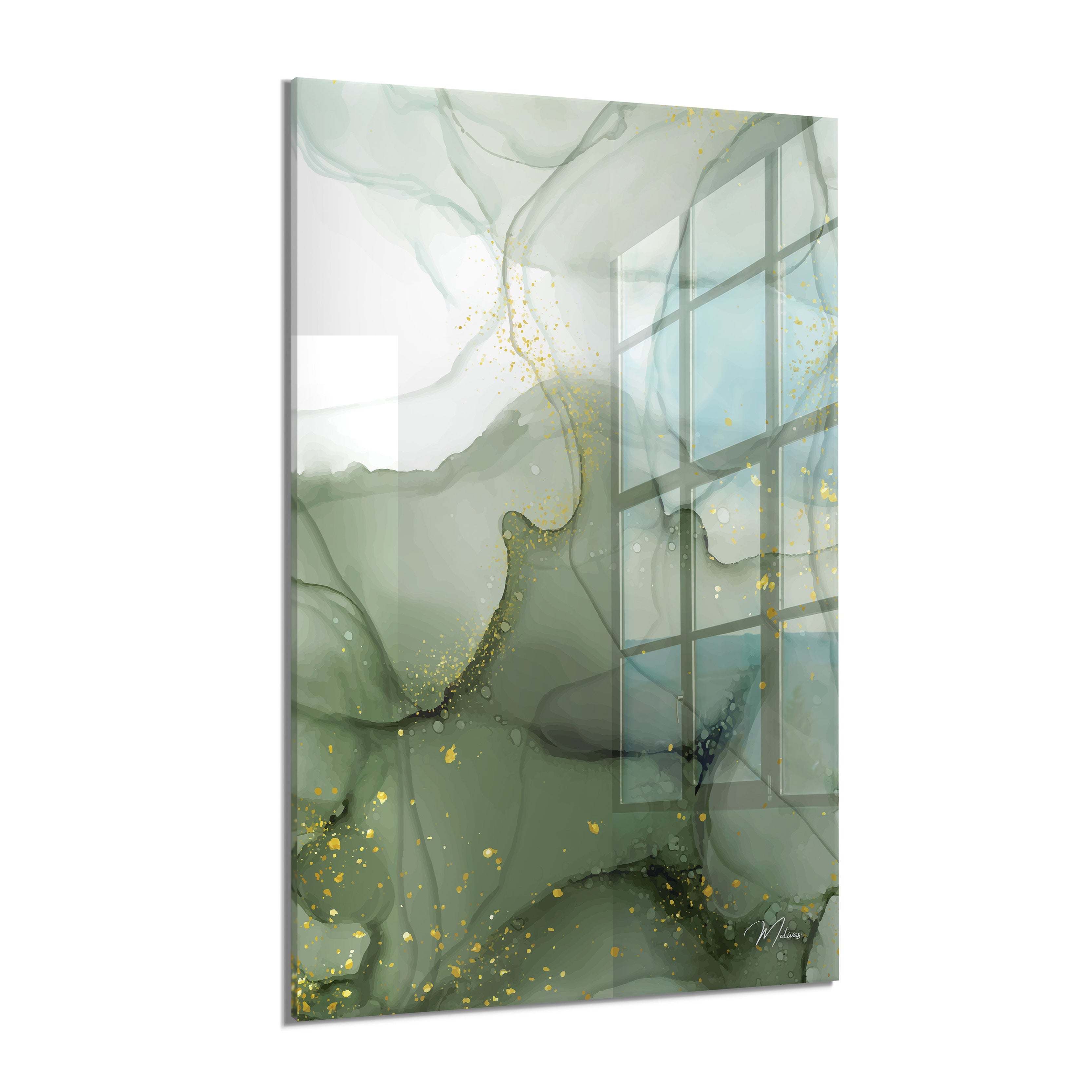 Abstract “Emerald Shine” II