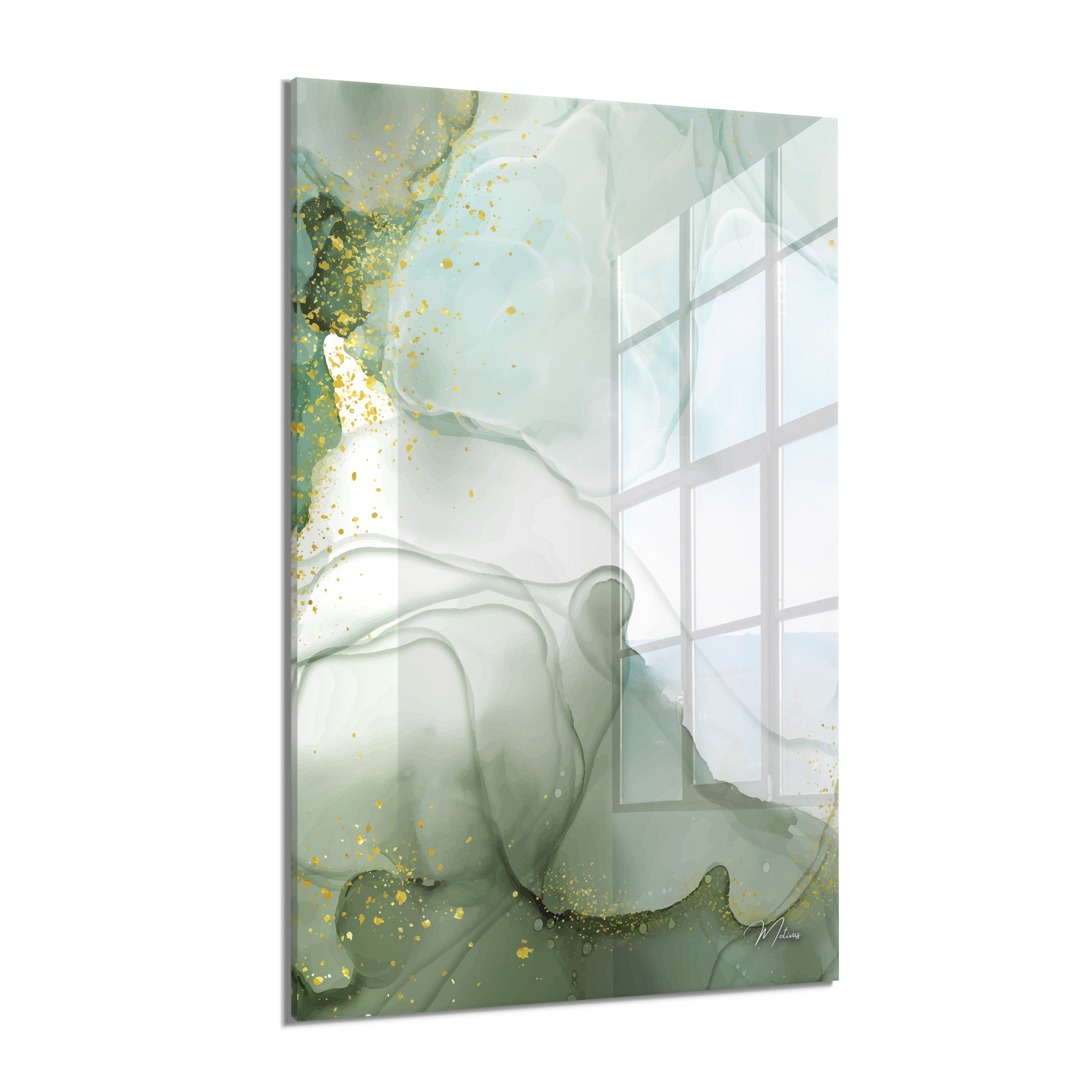 Abstract “Emerald Shine” III