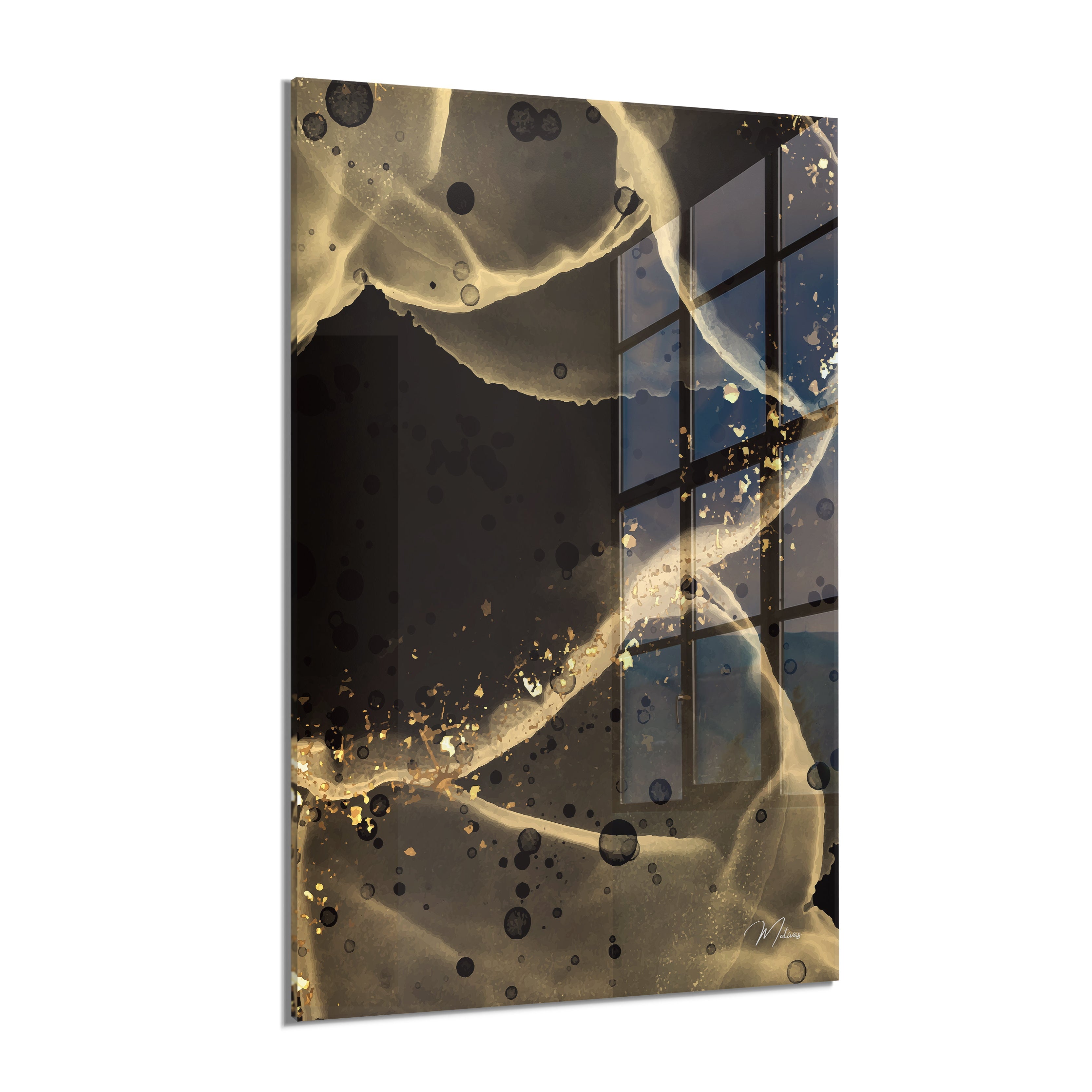 Abstract “Golden Dream” I