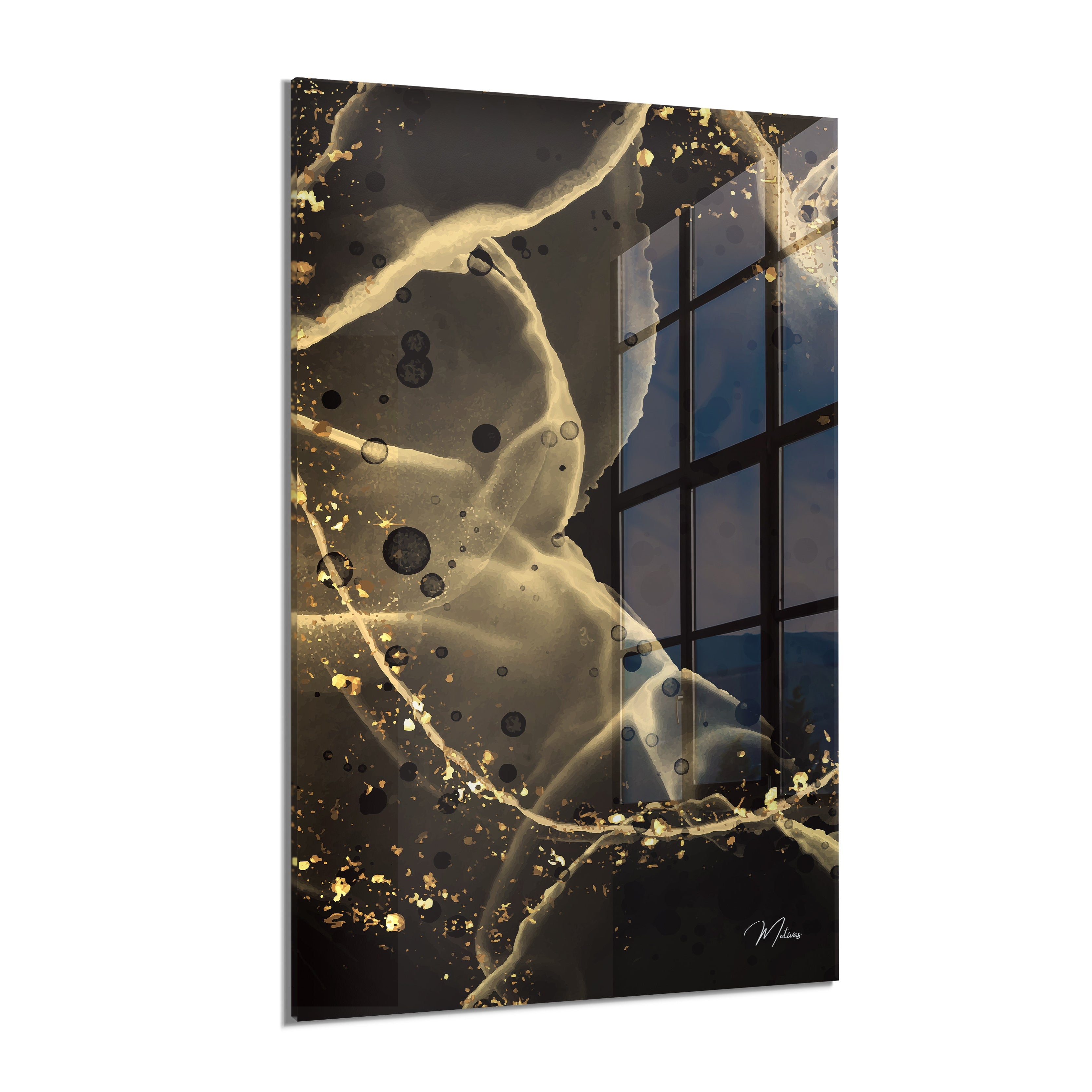 Abstract “Golden Dream” III