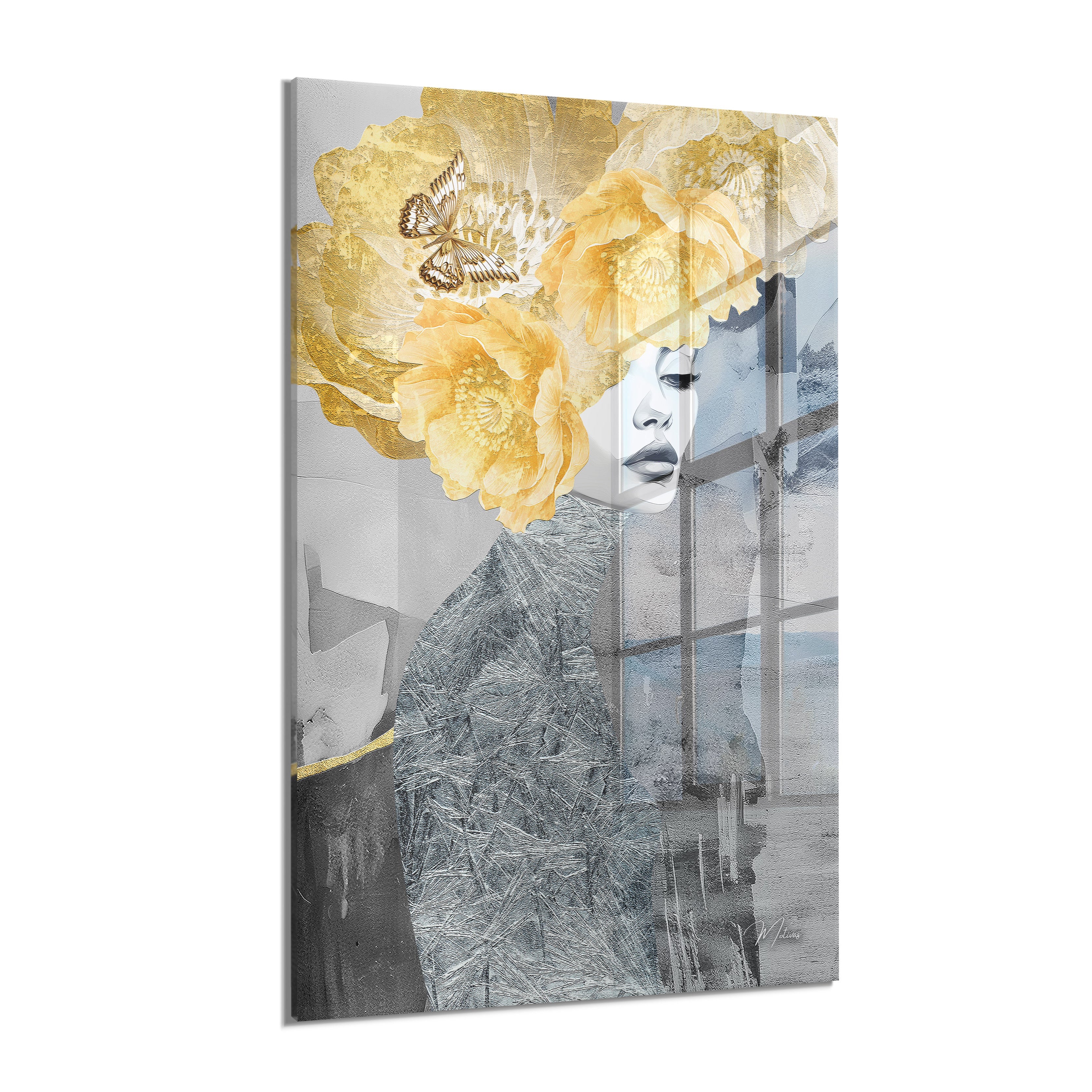 Abstract “Floral Mystery” I