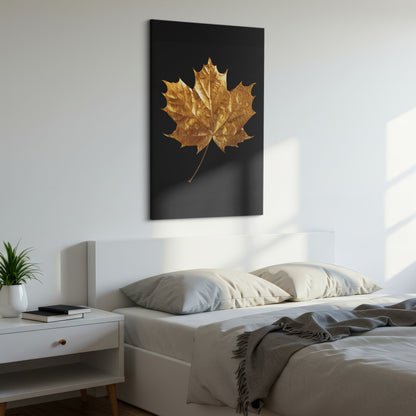Golden Autumn Leaf