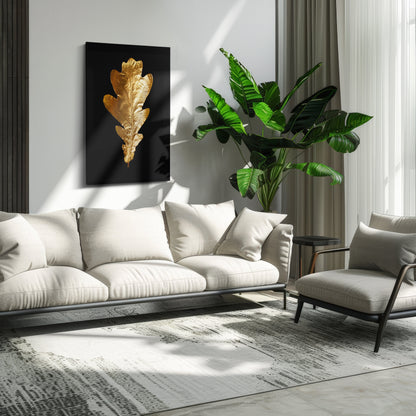 Majestic Golden Leaf