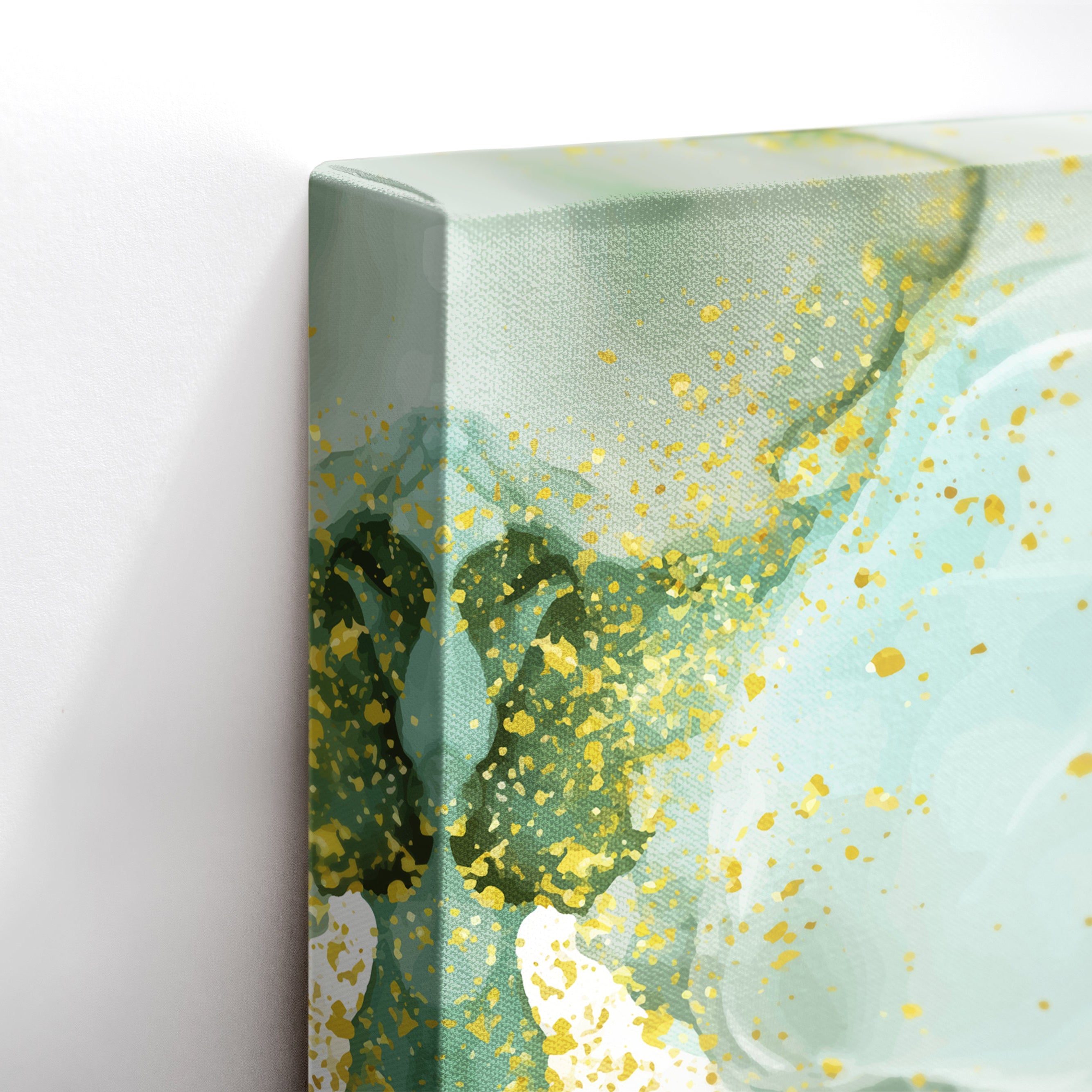 Abstract “Emerald Shine” III